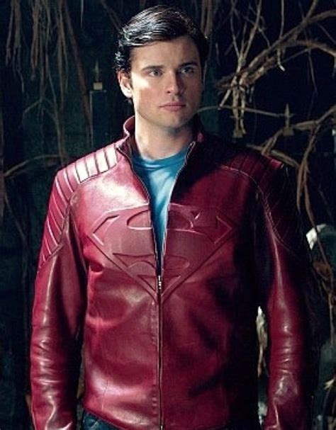 smallville leather jacket replica|Smallville's Superman Red Leather Jacket Worn by Tom Welling.